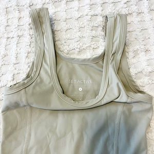 Set Active Sportbody Shortysuit Oat Milk